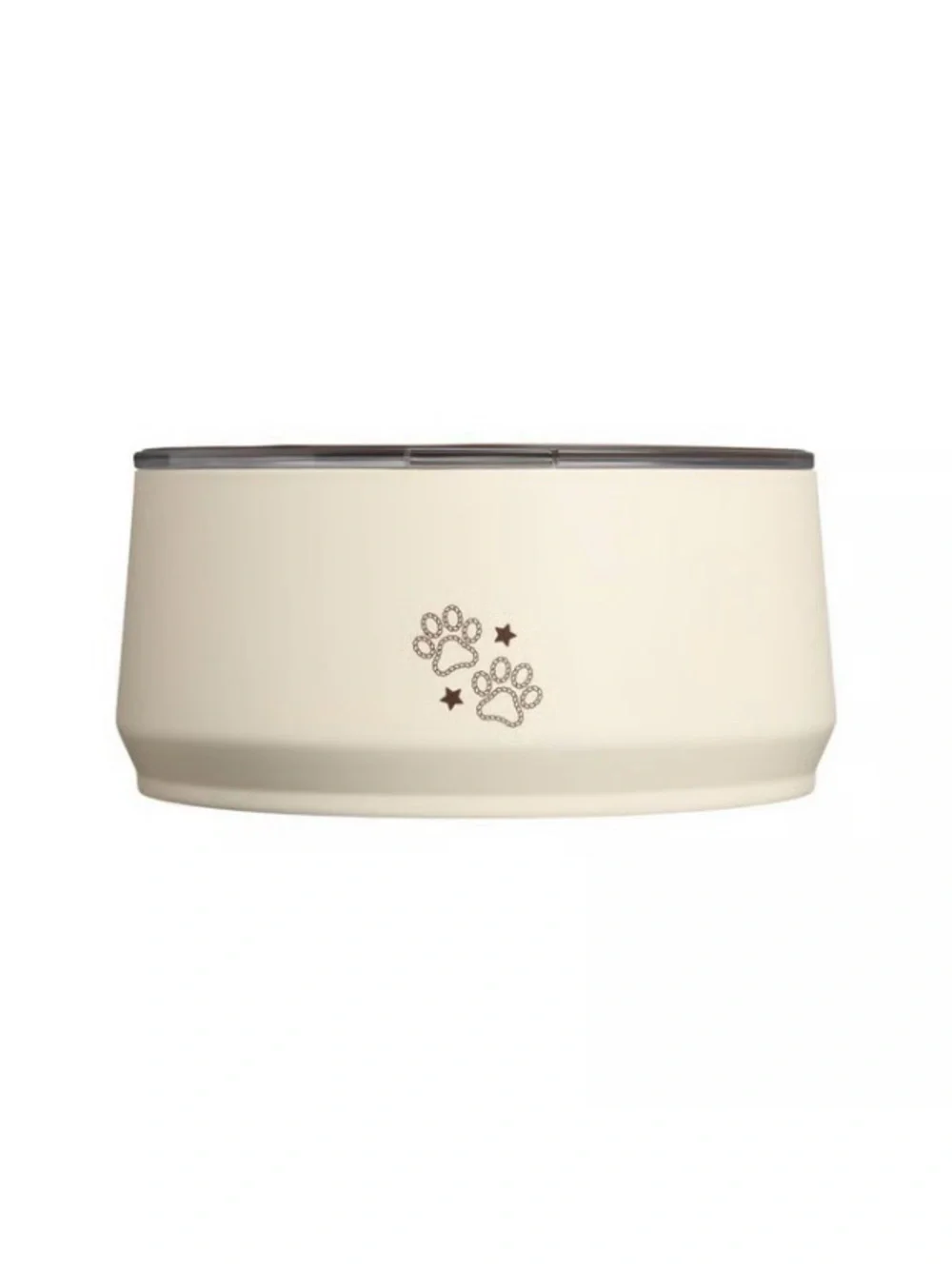 Stanley 6 Cup Stainless Pet Bowl Cream Western Dog Cat with Lid